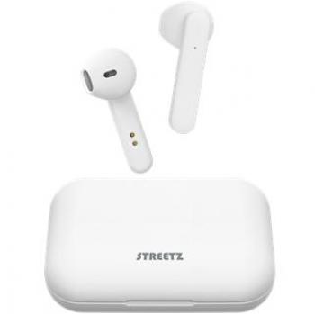 Cuffie True Wireless Streetz Semi-in-ear Bianche