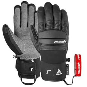 Guanti da sci Reusch Marco Schwarz - uomo - nero - taglia 9,5
