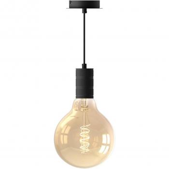 Calex Retro cordon de suspension noir 2 mètre E27 plastique