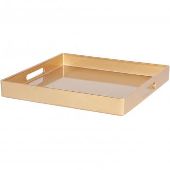 Argon Gold Square Tray - 33cm