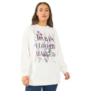 White Floral Tee – Paris Garden Collection