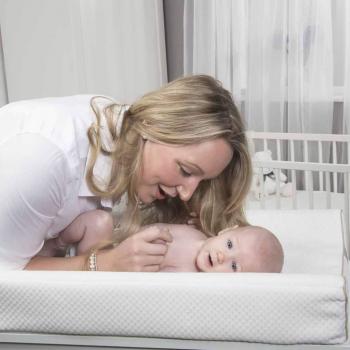 CuddleCo Premium Bamboo & Memory Foam Changing Surface