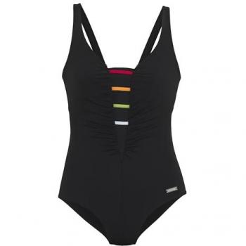 Badeanzug LASCANA Ulli Gr. 38, Cup E, schwarz