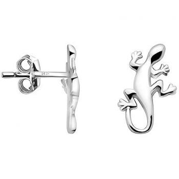 Sofia Milani Paar Ohrstecker Eidechse, 925 Silber