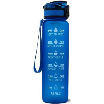 1L BPA-Free Sport Water Bottle - Large Capacity, Gym Kettle