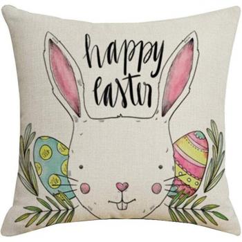 Easter Bunny Sofa Cushion Cover 45x45cm
