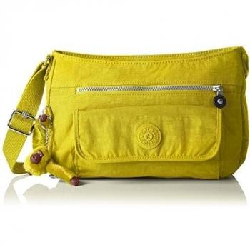 Kipling Syro, Bolso Bandolera Para Mujer, Amarillo (REF34N Mustard Yellow), 31x22x12.5 cm