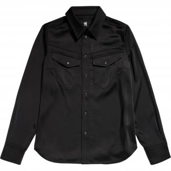 G-Star D24229-D414 Long Sleeve Shirt - Dark Black - Female - Size M