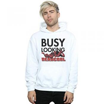 Marvel Deadpool Busy Lookin' Dark Grey Hoodie