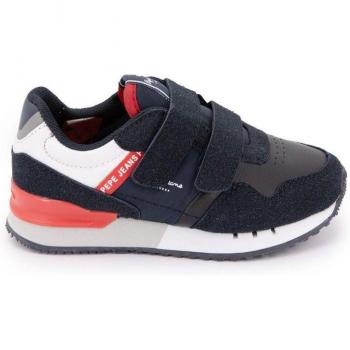 Tenisówki London One blu per bambini Pepe Jeans