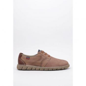 Chaussures en cuir Callaghan VIZ 43200 - Beige et Bleu