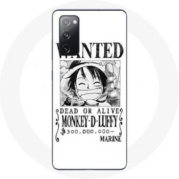 Coque pour Samsung Galaxy S20 FE Manga One Piece Affiche Blanche