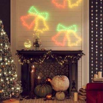 Figura de Campanas Luminosas con 72 Luces LED