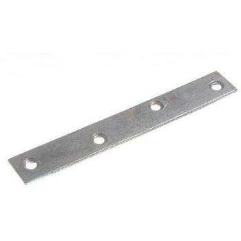 Flat Mending Plate 125mm x 18mm x 2mm 5mm Hole BZP