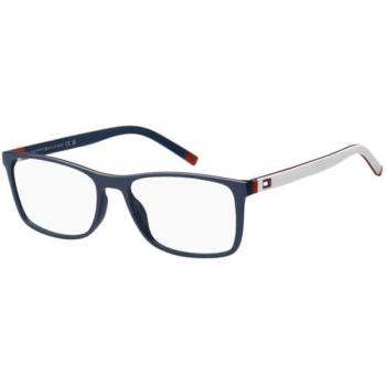 Tommy Hilfiger TH 1785 0JU Men's Blue Lens‑Free Eyewear, Size 55
