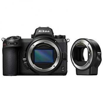 Nikon Z6 II + obiettivo NIKKOR Z 24-70mm f/4 S per mirrorless full frame CMOS FX da 24,5 MP, 273 punti AF, mirino OLED da 3,690k punti Quad VGA, registrazione video 4K, display LCD di 3,2, nero, con carta Nital per 4 anni di garanzia