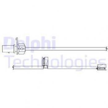 Delphi Brake Wear Sensor LZ0283