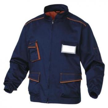 Bluza PANOSTYLE z poliestru (65) bawełny (35) 235 g/m2 kolor granatowo-pomarańczowy rozmiar XS CORP M6VESBMTPT