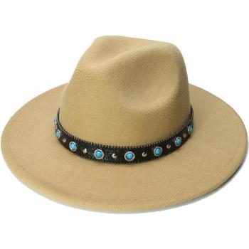 Sombrero Panamá Vintage Lucky Lianji Visera Ancha