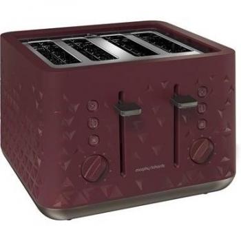 Prism 4‑Slice Merlot Toaster (Morphy Richards)