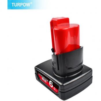 Turpow PowerPack 12V 6000mAh – Compatible con Milwaukee M12 XC