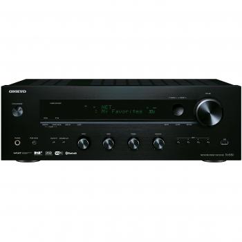 Onkyo TX-8150 135‑Watt Stereo Receiver (B) – DAB+, AirPlay, Phono-Eingang in Schwarz
