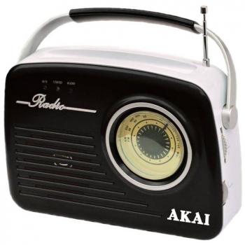 Radiopřijímač Akai APR-11, černý