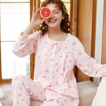 Ensemble Pyjama Enceinte Fleurs