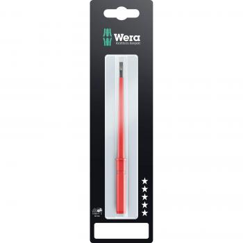 Wera Kraftform Kompakt 60I Slotted VDE Interchangeable Screwdriver Blade 3mm 154mm