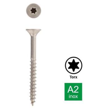 OK-Line Spanplattenschrauben A2 – 100er Set