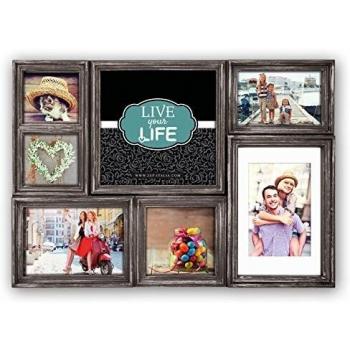 Zep Derry Cornice per Foto Multipla in Legno Marrone