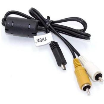 Câble AV Composite VH-BW compatible avec les modèles Ricoh WG‑20, WG‑4 et WG‑4 GPS