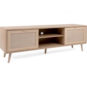 Concept U TIVAT: Armadio TV in Legno con Effetto Cannage