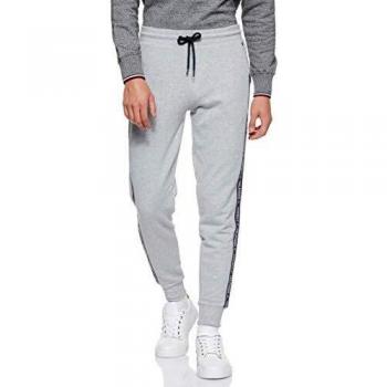 Pantalon de Jogging Tommy Hilfiger Homme Track Pant Hwk Regular, Gris (Grey Heather), S