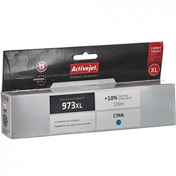 Cartucho de Tinta Cian Compatible Activejet AH-973CRX