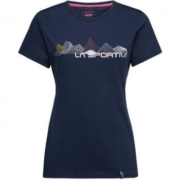 La Sportiva Peaks Nacht-Sky Damen T-Shirt M