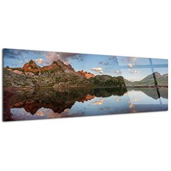 Décor Plexiglas Panoramique Lac D'Estaens