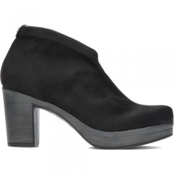 PEDRO MIRALLES Botines Para Mujer 26500 Ante Strech Negro (38)