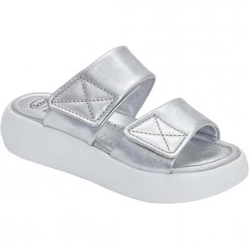 Scholl Boca 2 Straps Calzatura Donna Silver 40