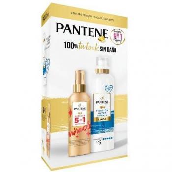 Estuche Pantene Milagre 5 em 1 com Spray Capilar e Laca de Fixação Ultra Forte