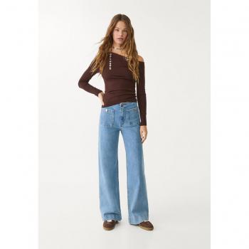 Blue Denim Minimalist Jeans – Size 12