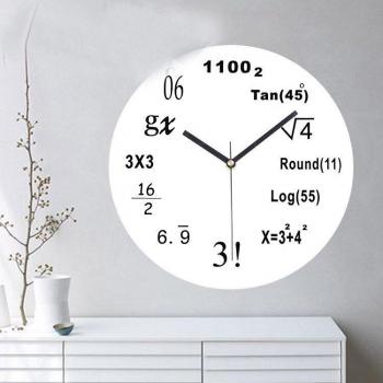 Quartz Mute Alarm Clock for Office and Living Room 024