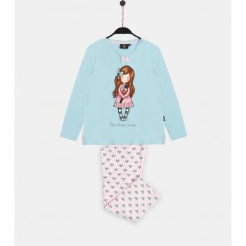 Pijama de niña Santoro con pantalón largo