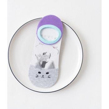 Sommerliche Katzenfreunde Socken