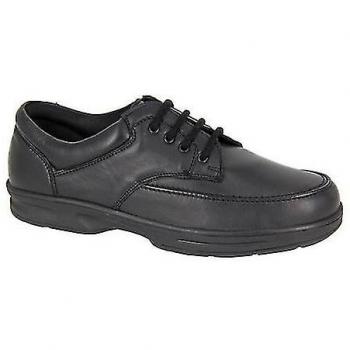 Scarpe di Pelle Nero Dr Keller Gibson 12 UK