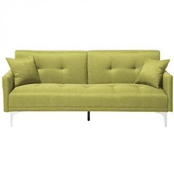 Lucan Modern Fabric Sofa Bed - Green