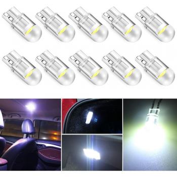 10 PCS T10 W5W COB LED Car Bulbs for Hyundai Solaris 2 Elantra i30 i35 i40 Tucson Kona