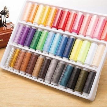 39Pcs Colorful Sewing Thread Kit