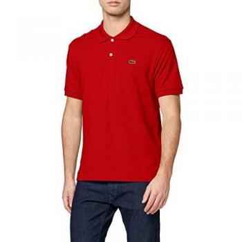 Lacoste Herren Poloshirt L1212 Rot (Rouge 240) 5XL – Herstellergröße 1XG