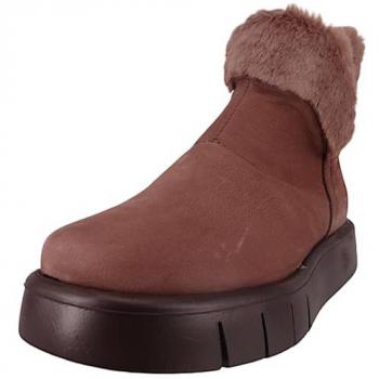 Bottines casual en cuir marron 1346